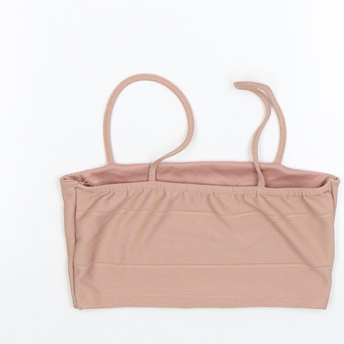 Missguided  Womens Pink   Cropped Tank Size 4