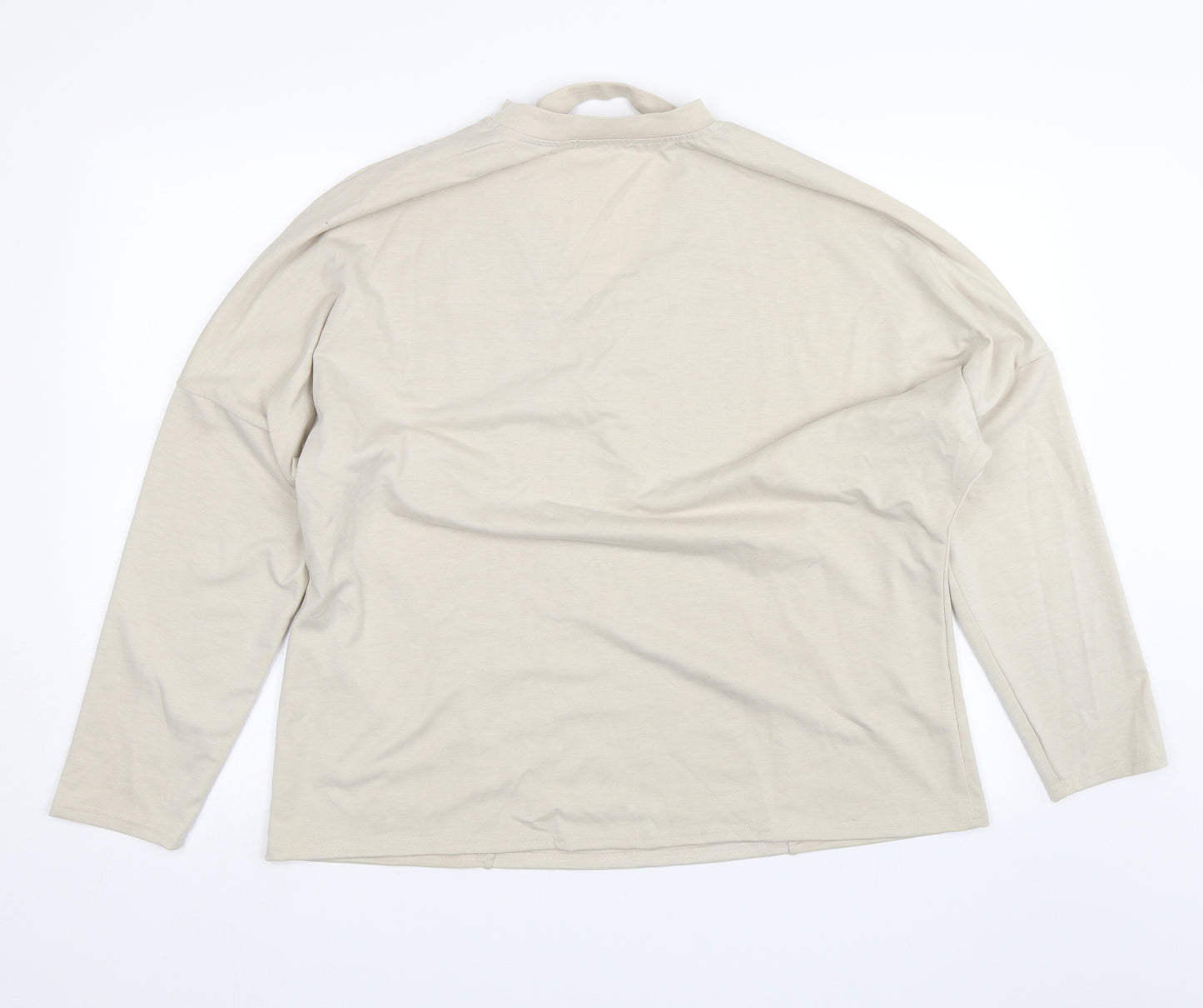 Sheilay Womens Beige   Pullover Jumper Size M