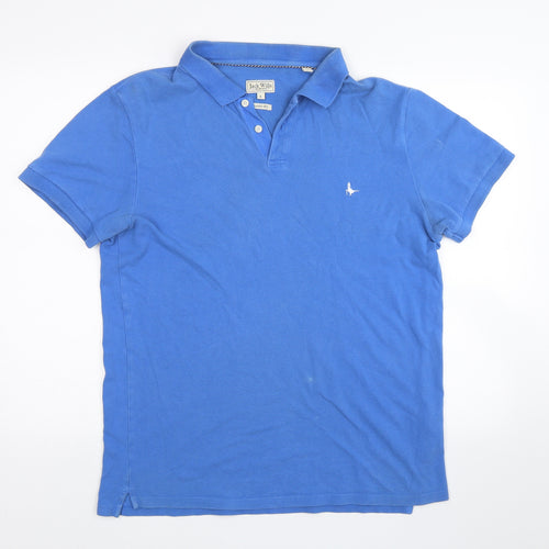 Jack Willis Mens Blue    Polo Size L