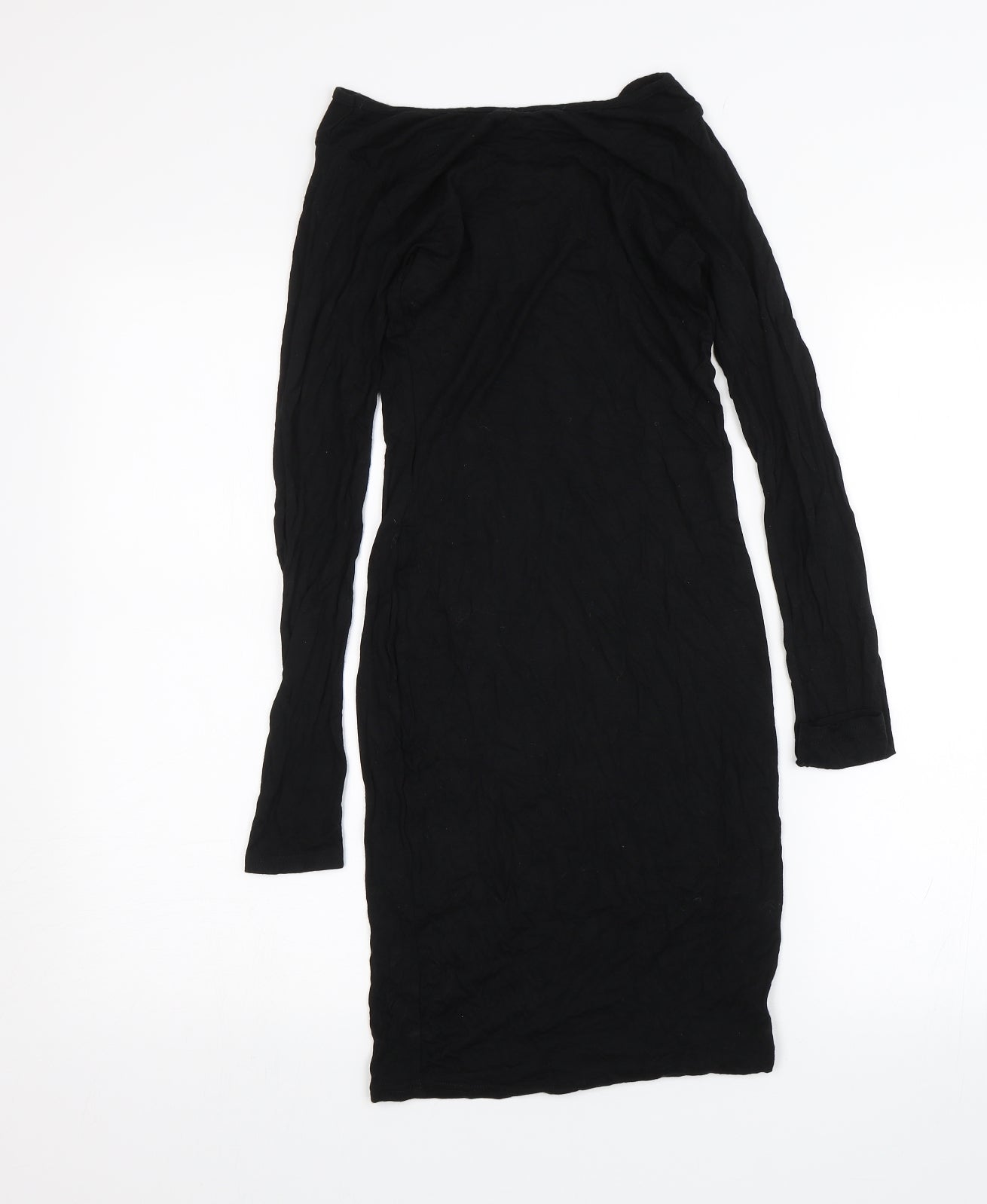 Boohoo Womens Black   Bodycon  Size 6