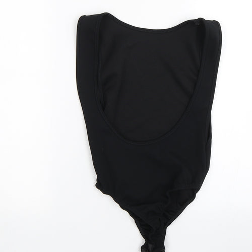 PRETTYLITTLETHING Womens Black   Bodysuit One-Piece Size 8