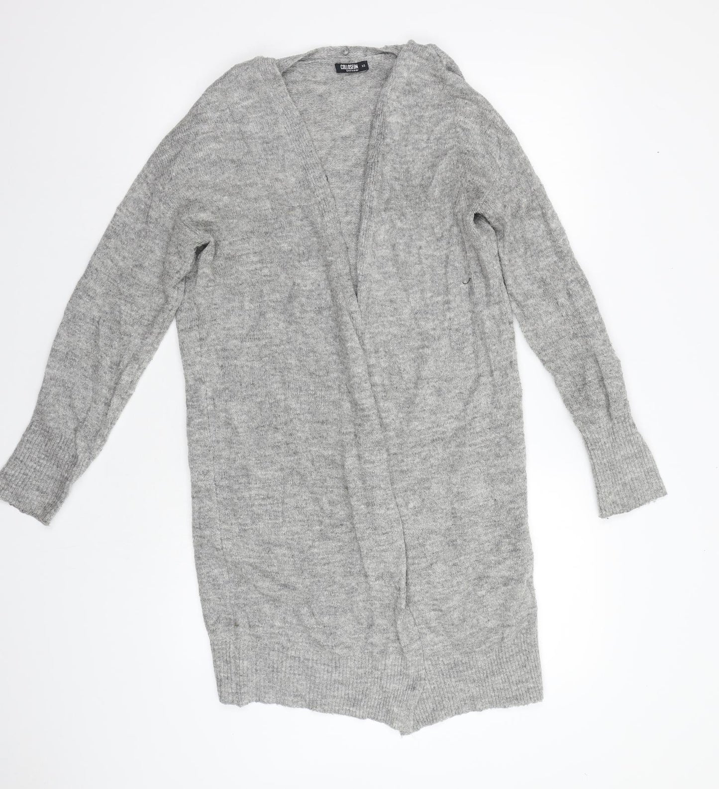 Colloseum Womens Grey   Cardigan Jumper Size S