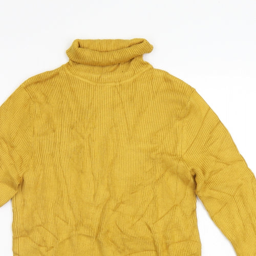 M&S Womens Yellow   Pullover Jumper Size 14