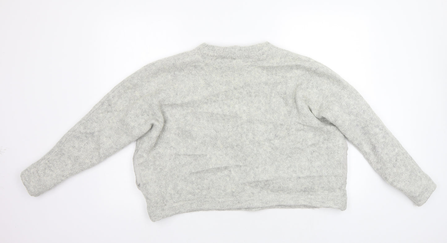 River Island Womens Grey   Pullover Jumper Size 16