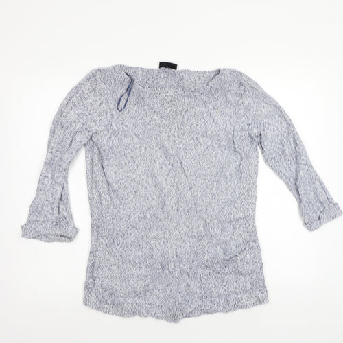 Wallis Womens Blue   Pullover Jumper Size S