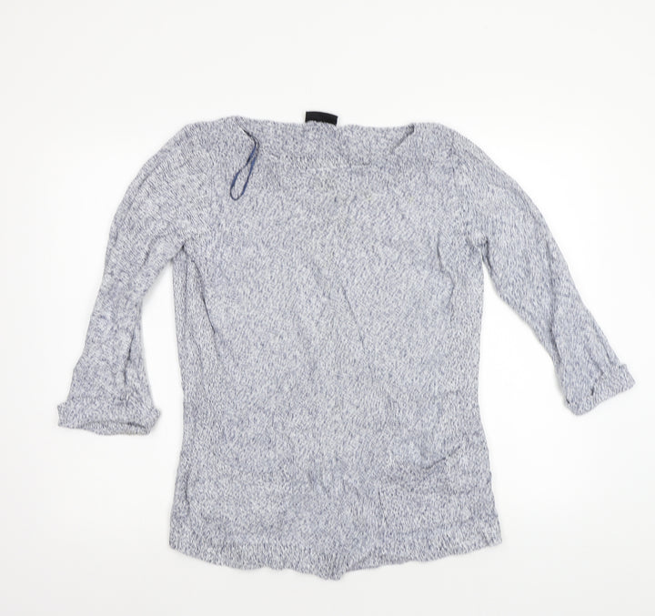 Wallis Womens Blue   Pullover Jumper Size S