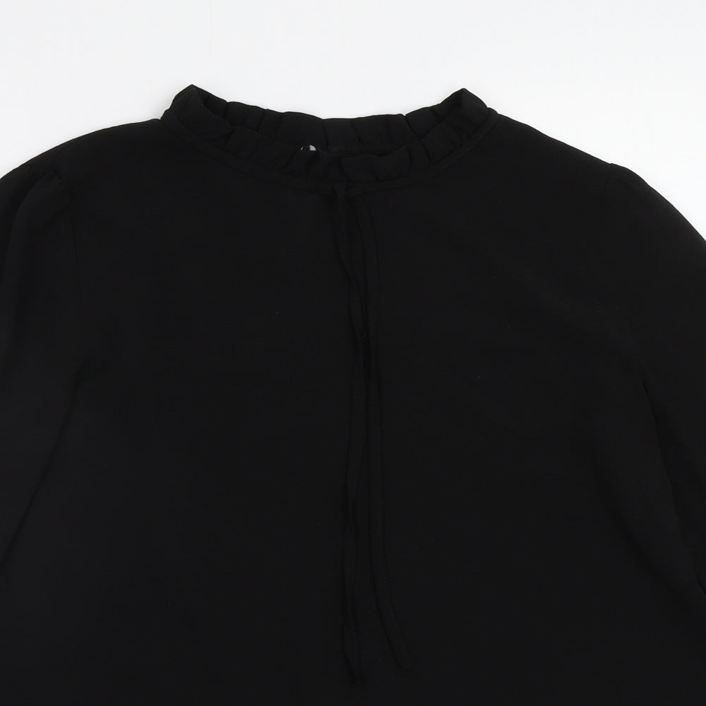 New Look Womens Black   Basic Blouse Size 12