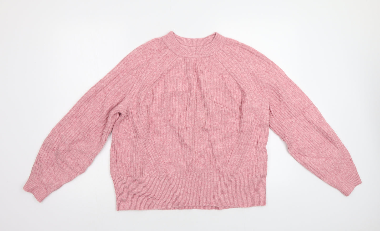 M&S Womens Pink   Pullover Jumper Size M