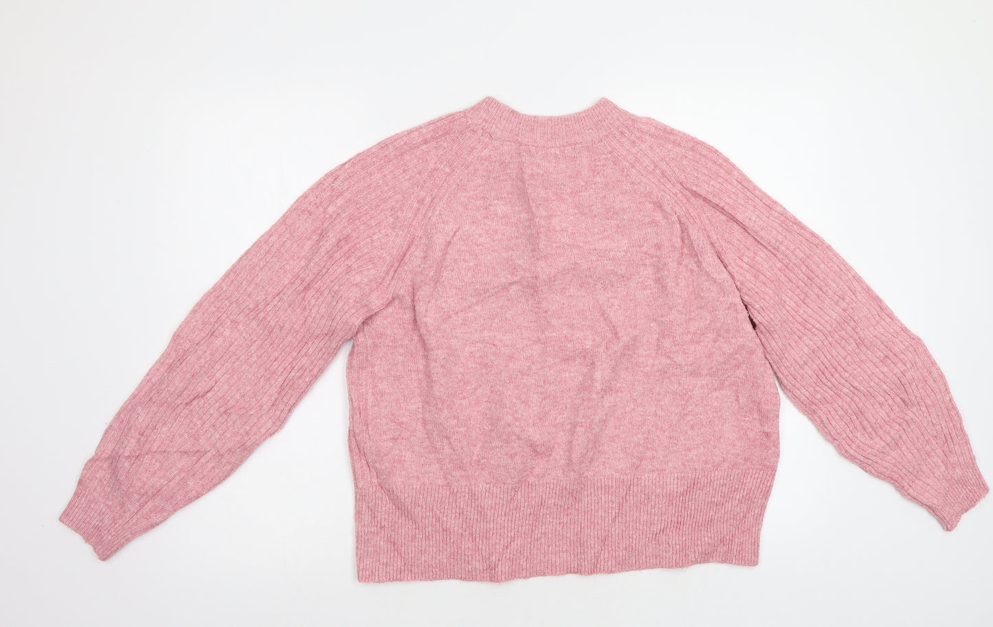 M&S Womens Pink   Pullover Jumper Size M