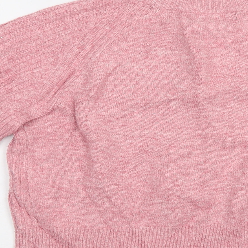 M&S Womens Pink   Pullover Jumper Size M