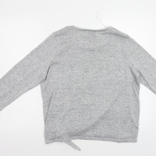 Matalan Womens Silver   Pullover Sweatshirt Size M
