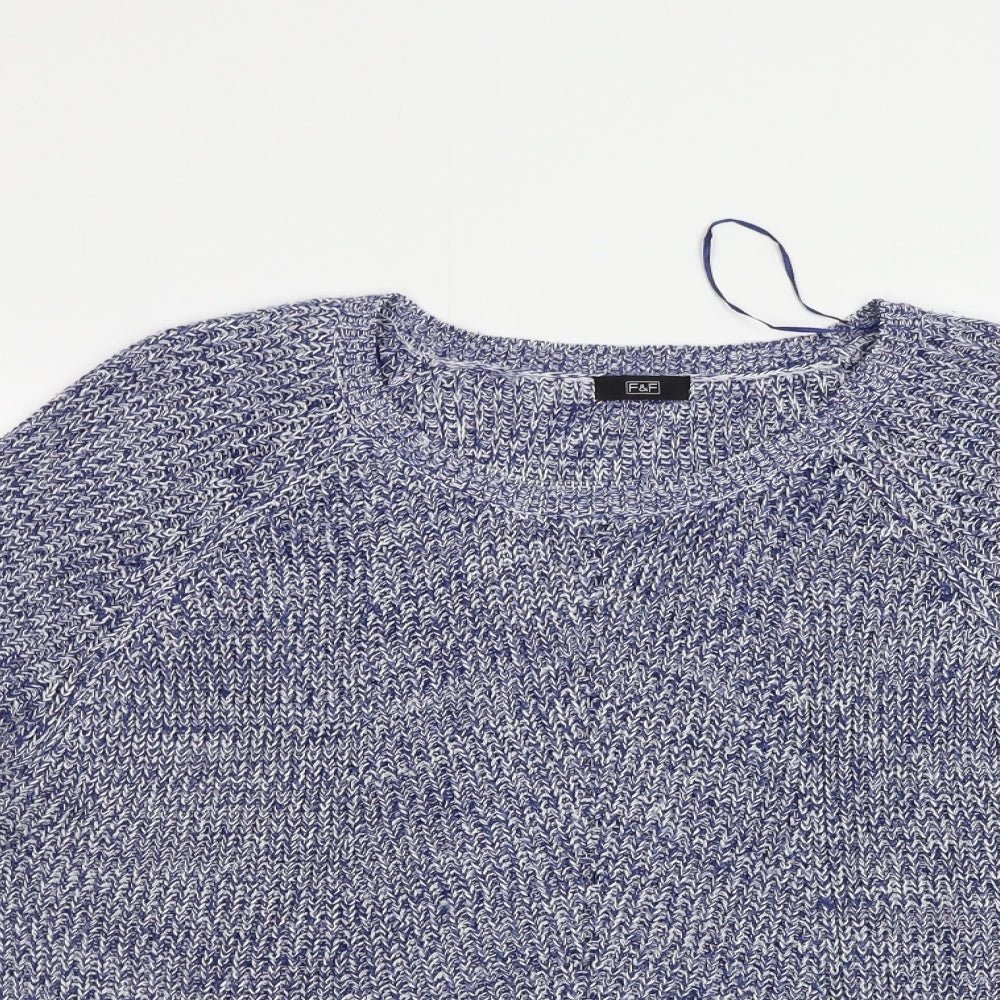 F&F Womens Blue   Pullover Jumper Size 20
