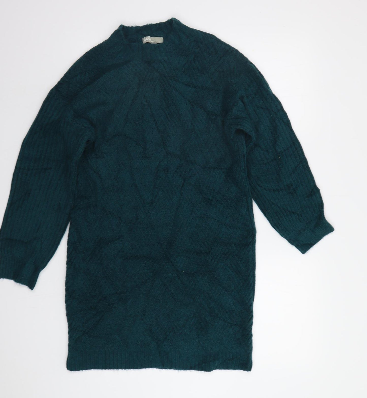 ASOS Womens Green   Jumper Dress  Size 8