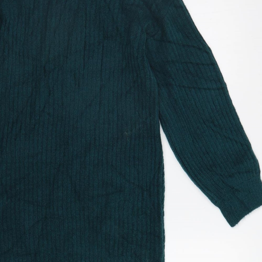 ASOS Womens Green   Jumper Dress  Size 8