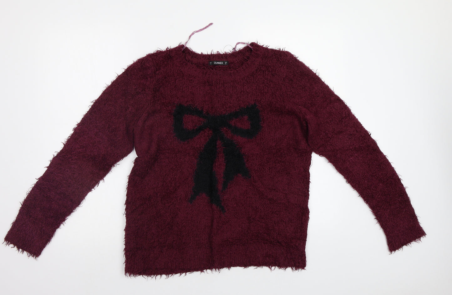 Dunnes Womens Red   Pullover Jumper Size M