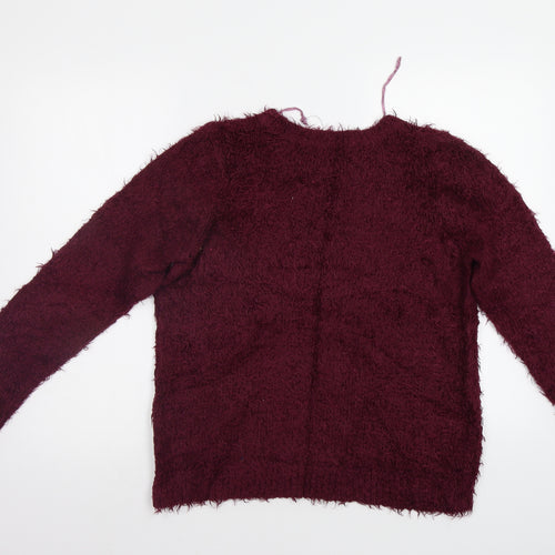 Dunnes Womens Red   Pullover Jumper Size M