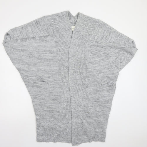 NEXT Womens Grey   Cardigan Jumper Size S