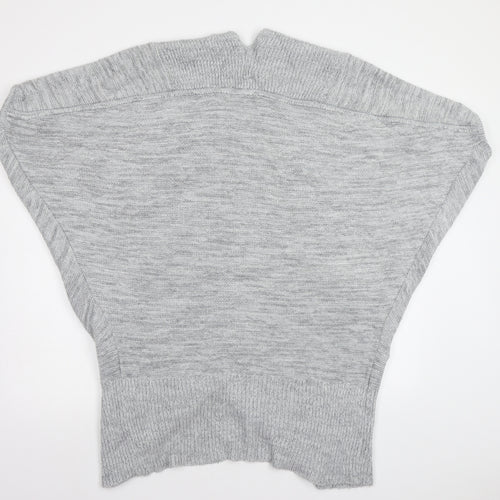 NEXT Womens Grey   Cardigan Jumper Size S