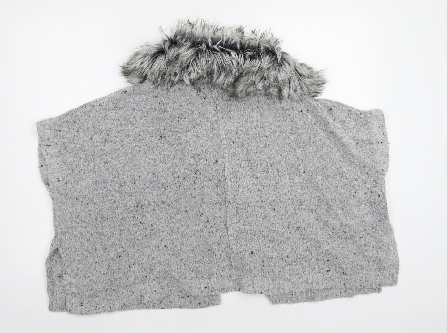 Primark Girls Grey   Cardigan Jumper Size 8-9 Years