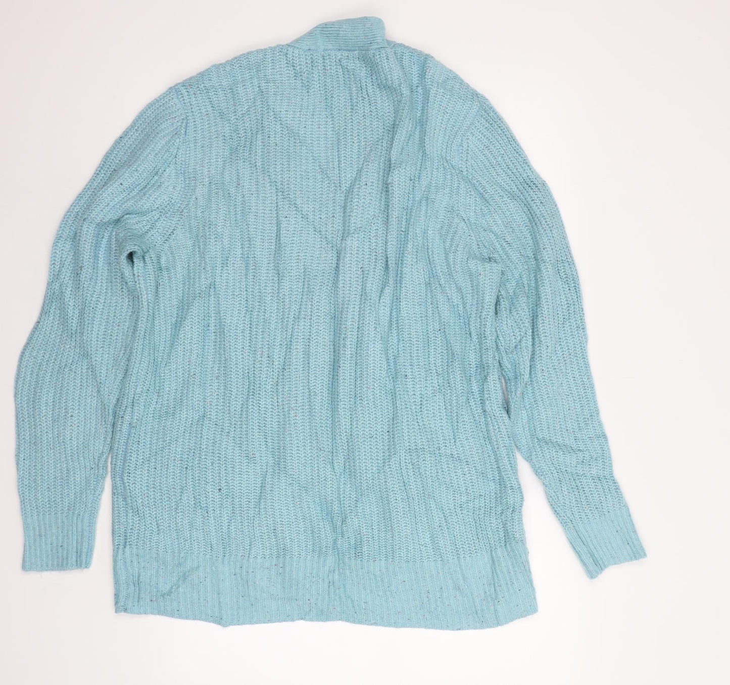M&S Womens Blue   Cardigan Jumper Size XL