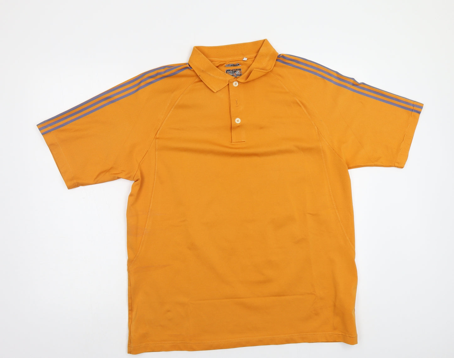 adidas Mens Orange    Polo Size 2XL