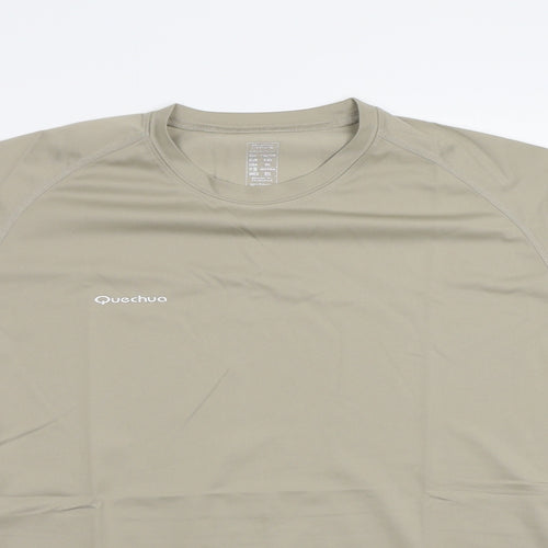 Quechua Mens Beige    T-Shirt Size 2XL