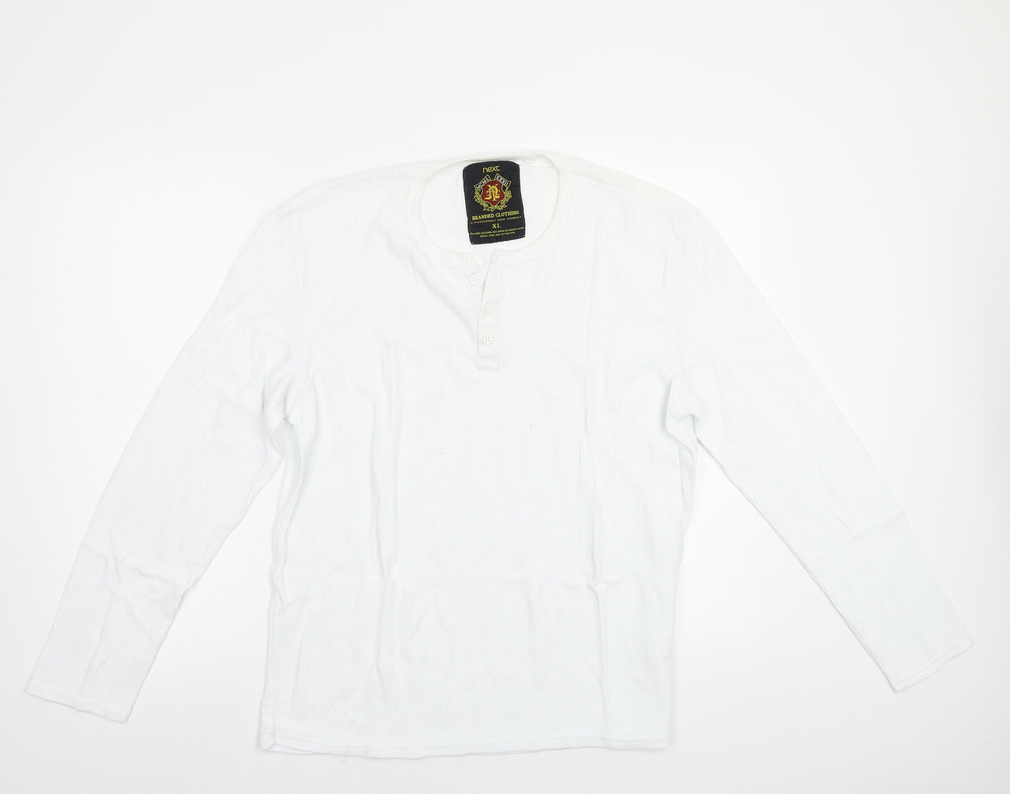 NEXT Mens White    T-Shirt Size XL