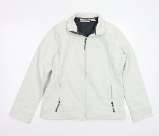 Front view of Landway women’s beige jacket, size M