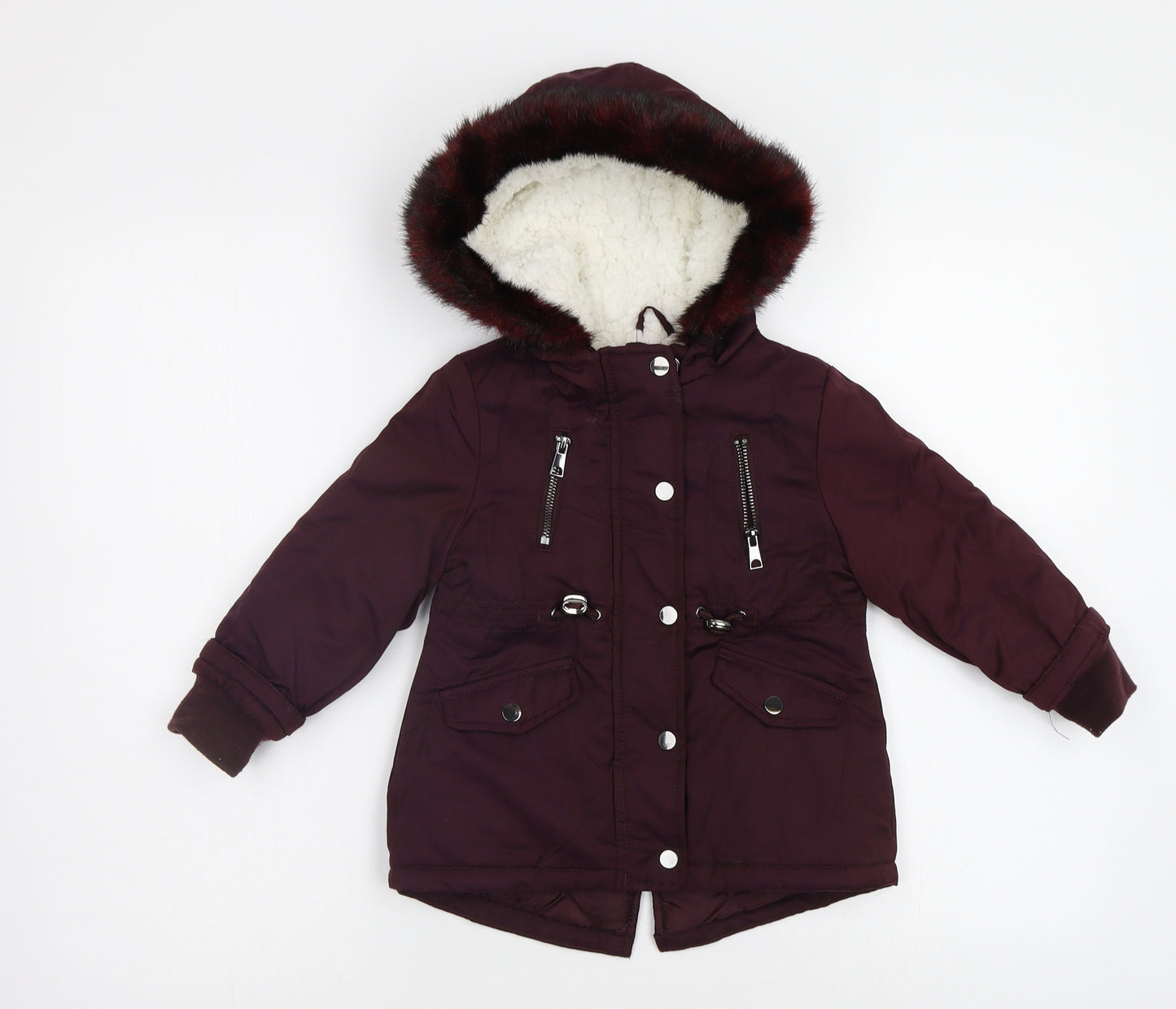 F&F Baby Purple   Puffer Jacket Jacket Size 12-18 Months