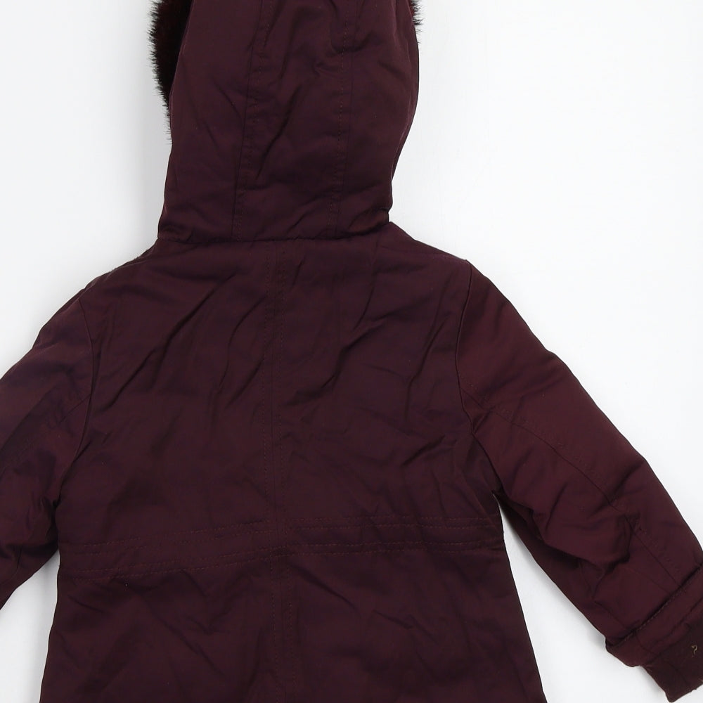 F&F Baby Purple   Puffer Jacket Jacket Size 12-18 Months