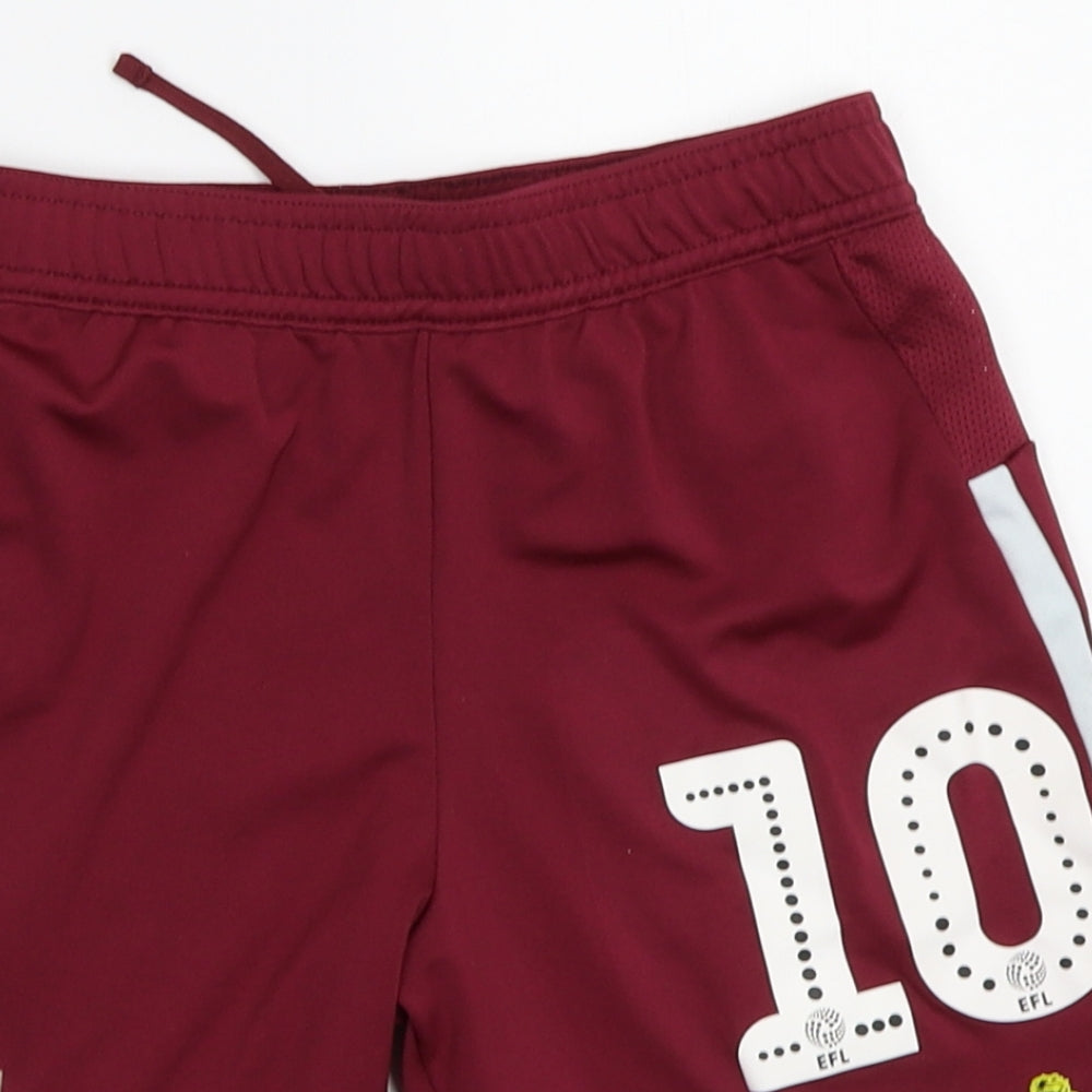 Luke Sport Boys Purple   Sweat Shorts Size 8-9 Years - football shorts
