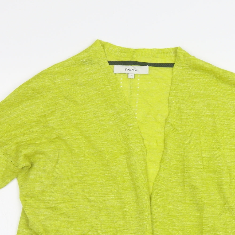 NEXT Womens Green   Cardigan Jumper Size 10