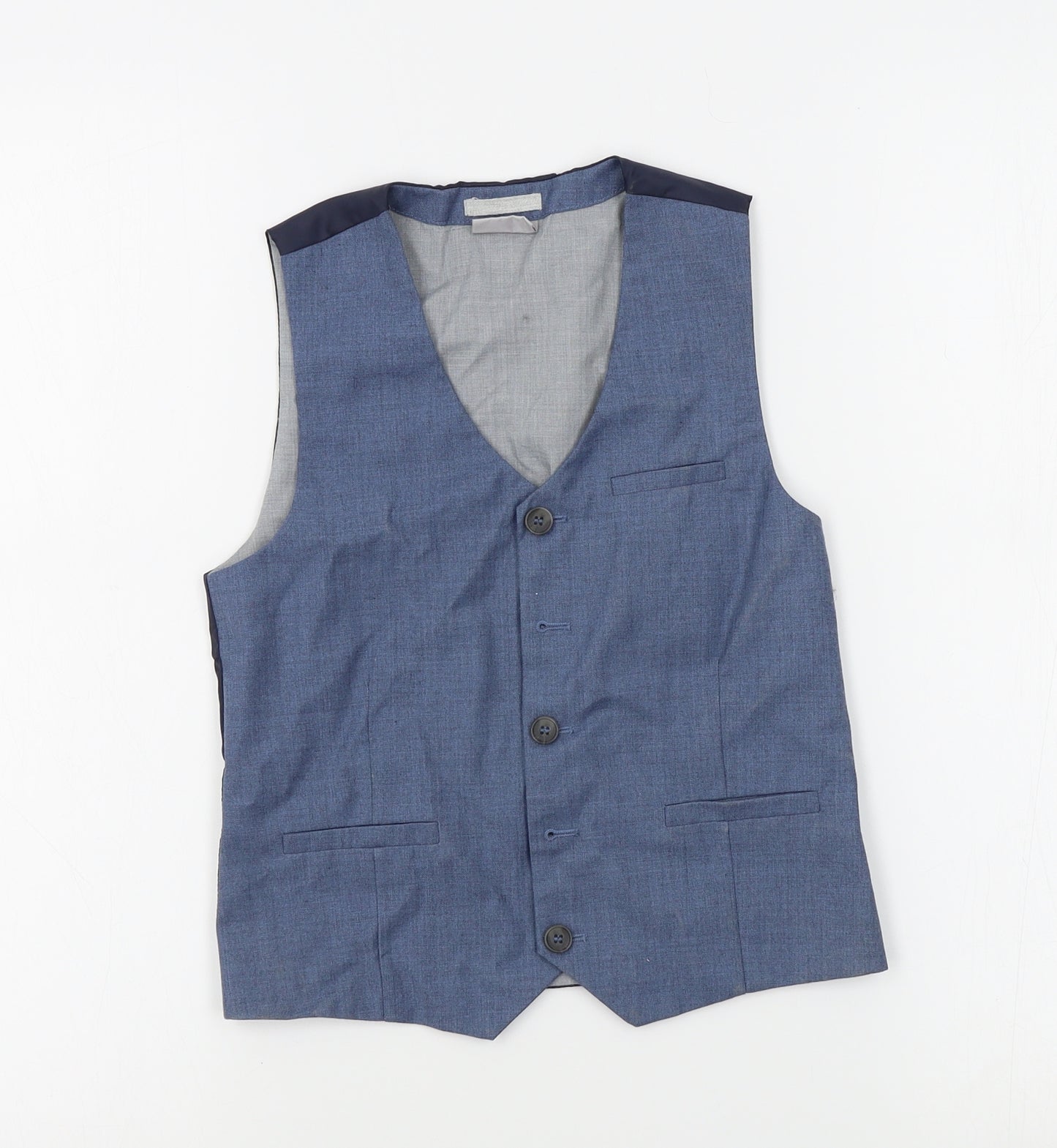 NEXT Boys Blue   Jacket Waistcoat Size 8 Years