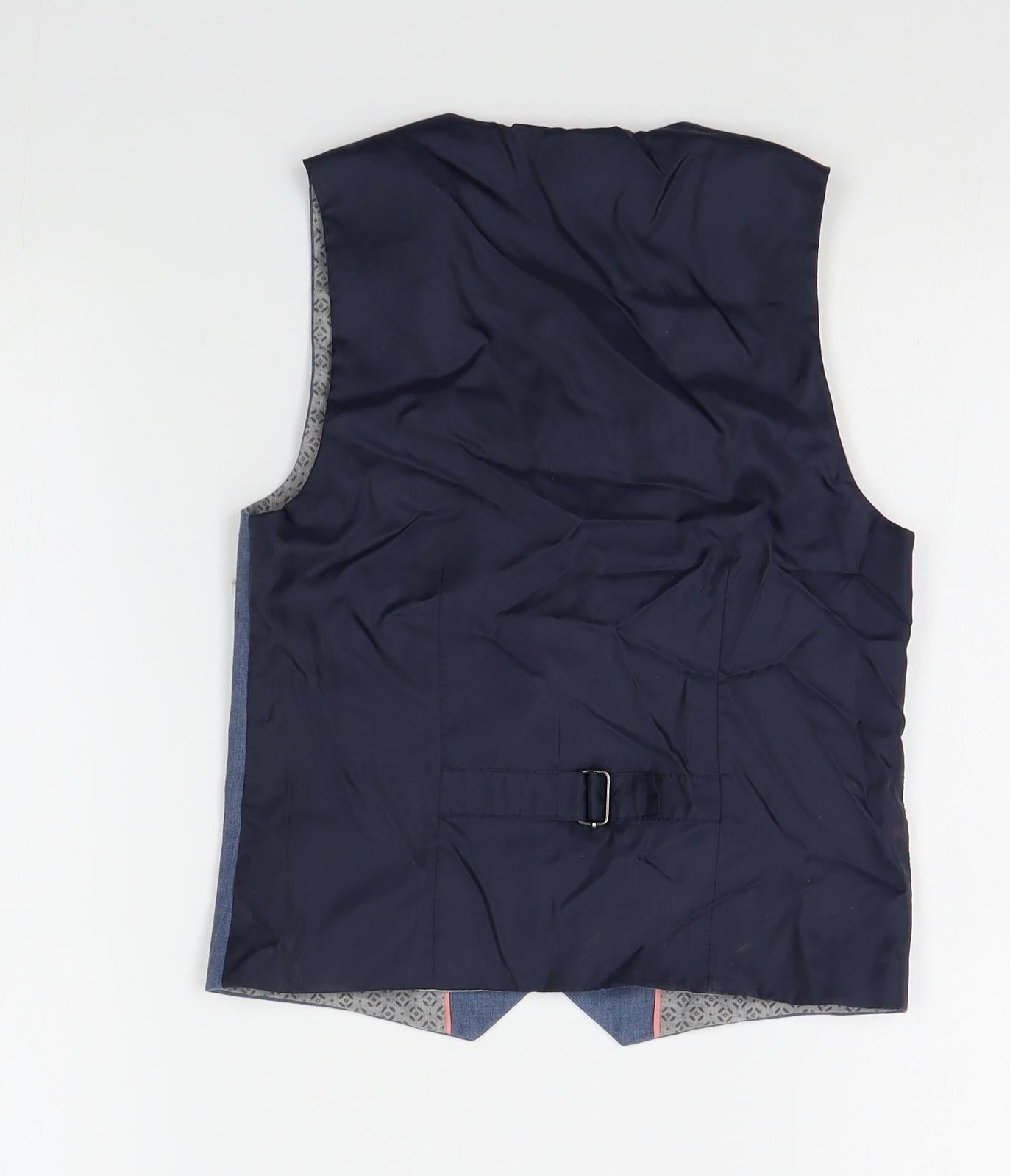 NEXT Boys Blue   Jacket Waistcoat Size 8 Years