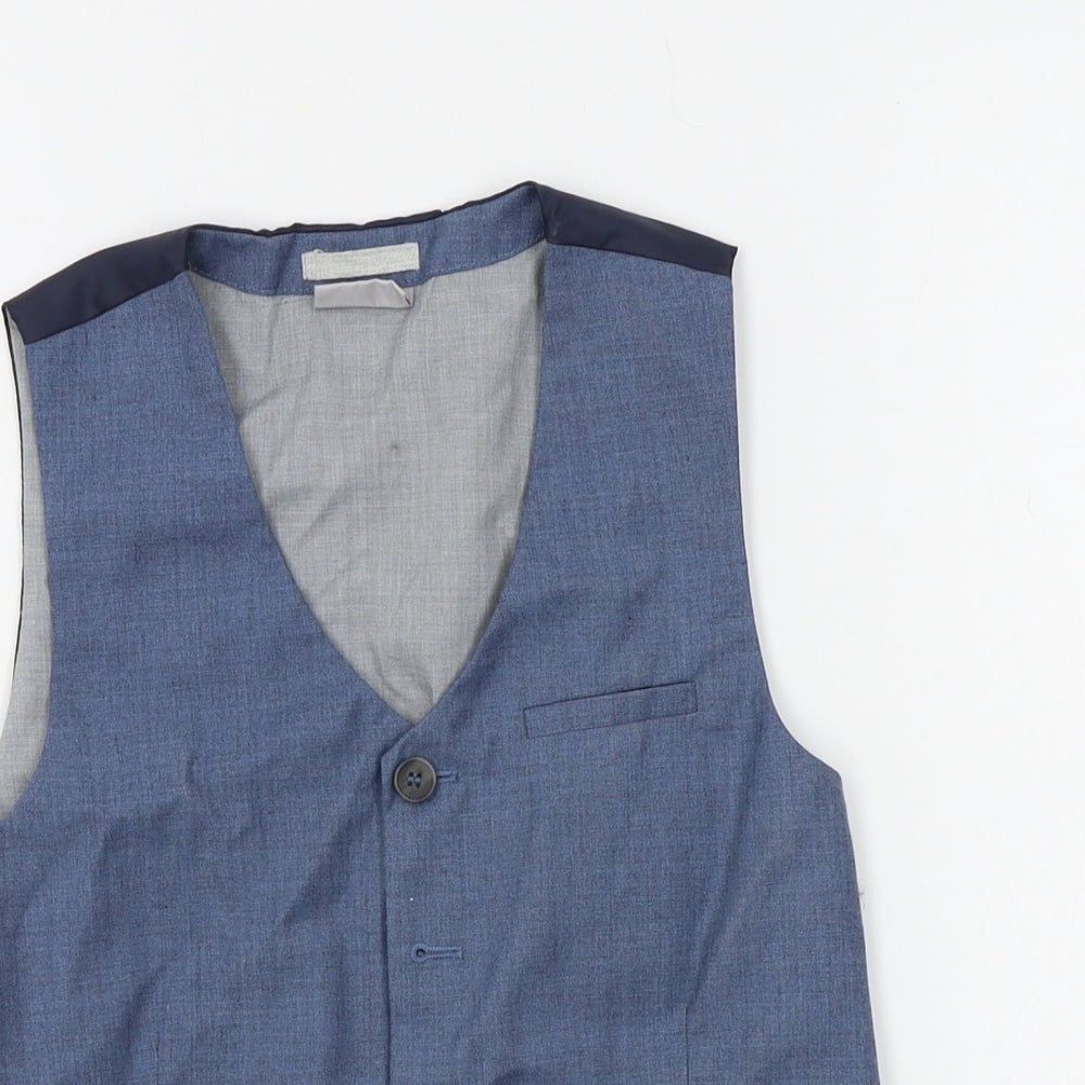 NEXT Boys Blue   Jacket Waistcoat Size 8 Years