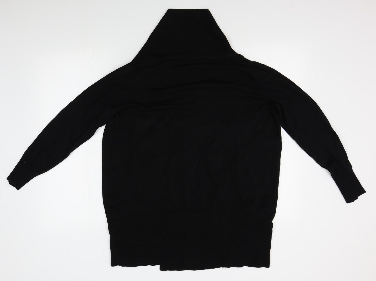 Primark Womens Black   Wrap Jumper Size L