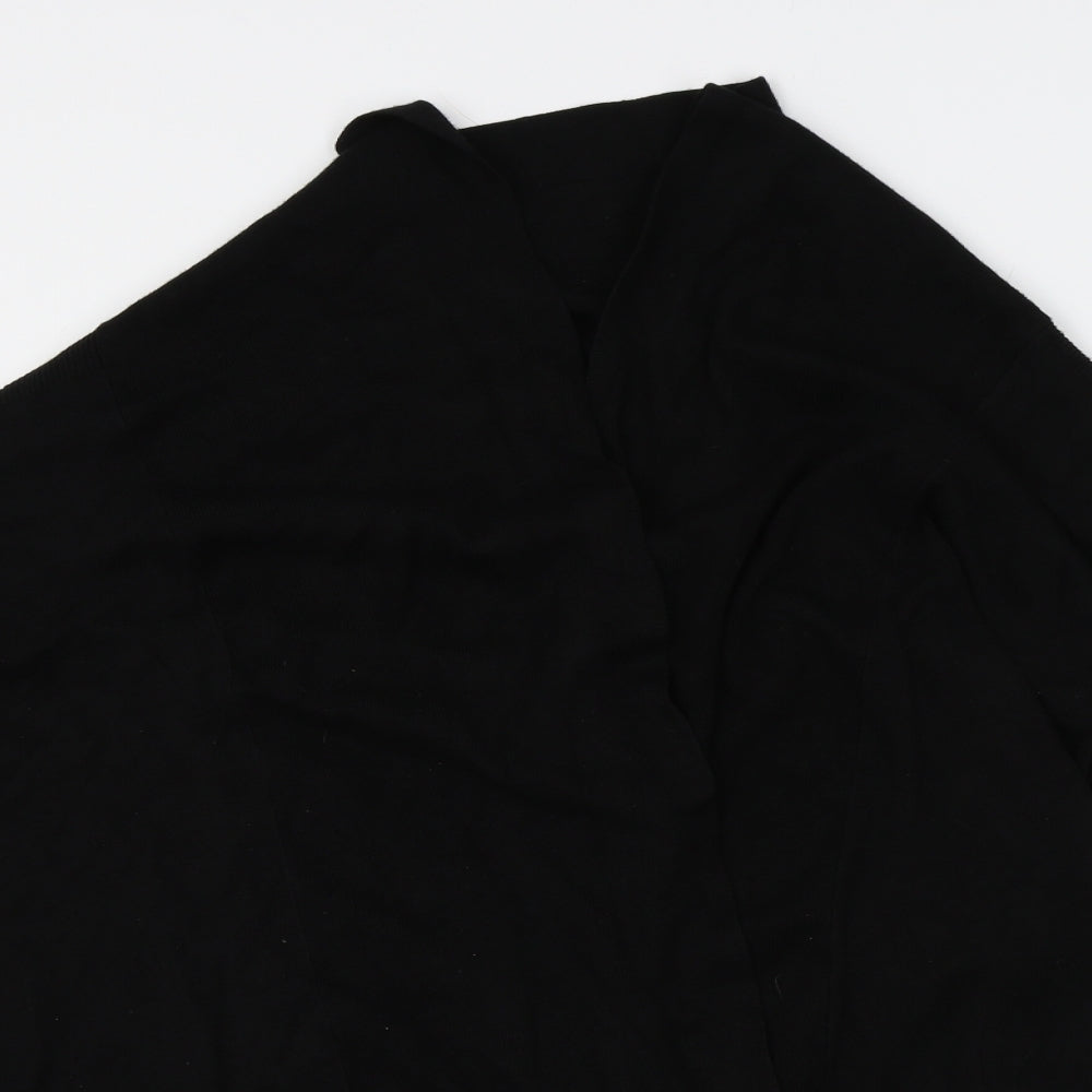 Primark Womens Black   Wrap Jumper Size L