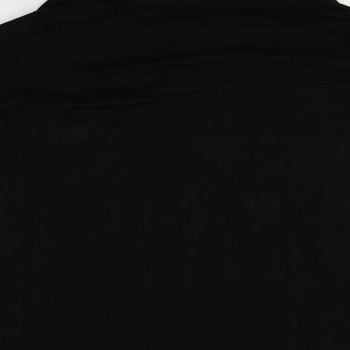 Primark Womens Black   Wrap Jumper Size L
