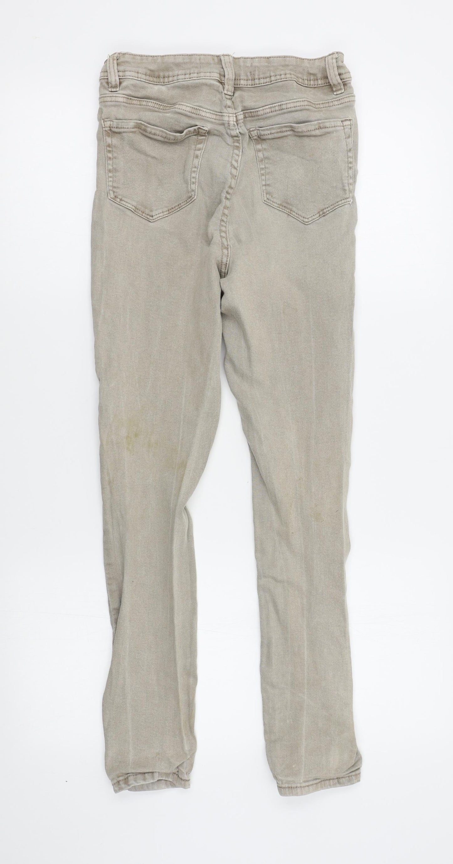 George Womens Beige   Skinny Jeans Size 8 L25 in