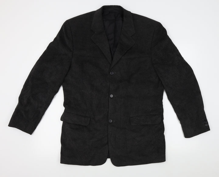 Larusso Mens Grey   Jacket Blazer