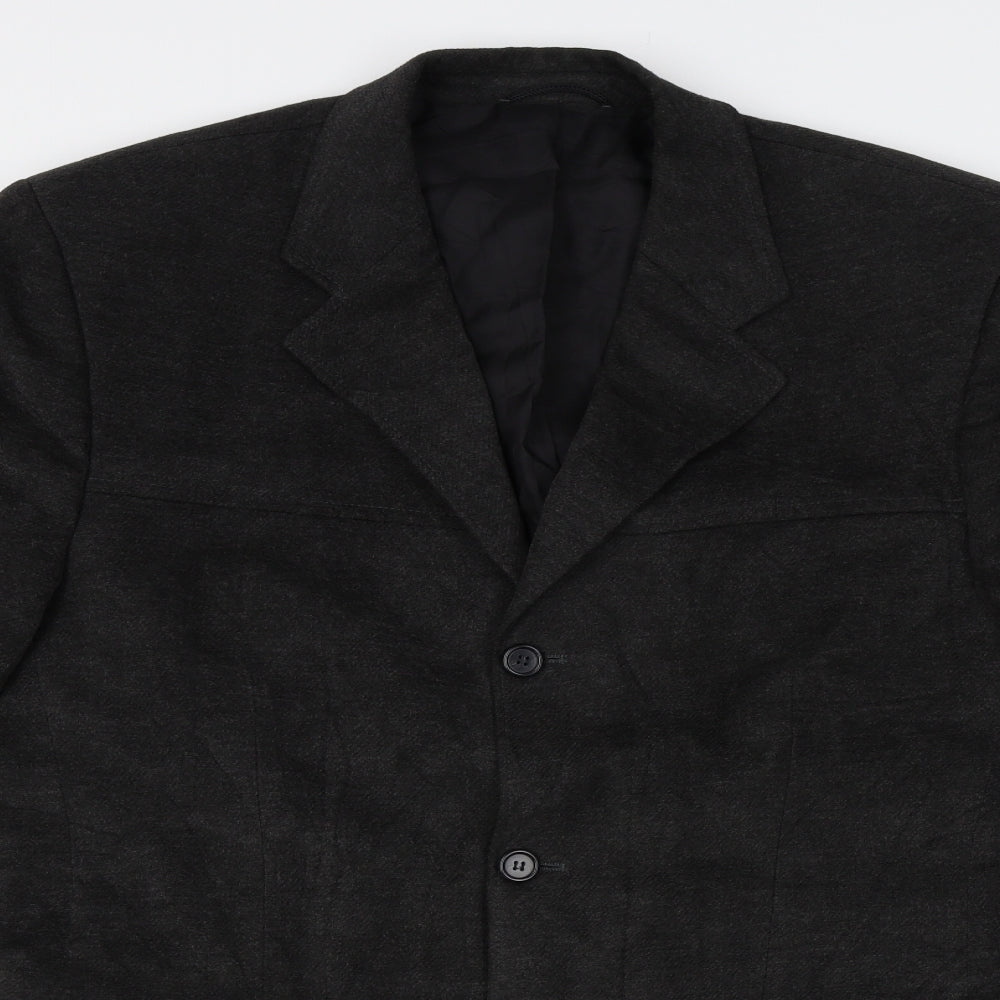 Larusso Mens Grey   Jacket Blazer