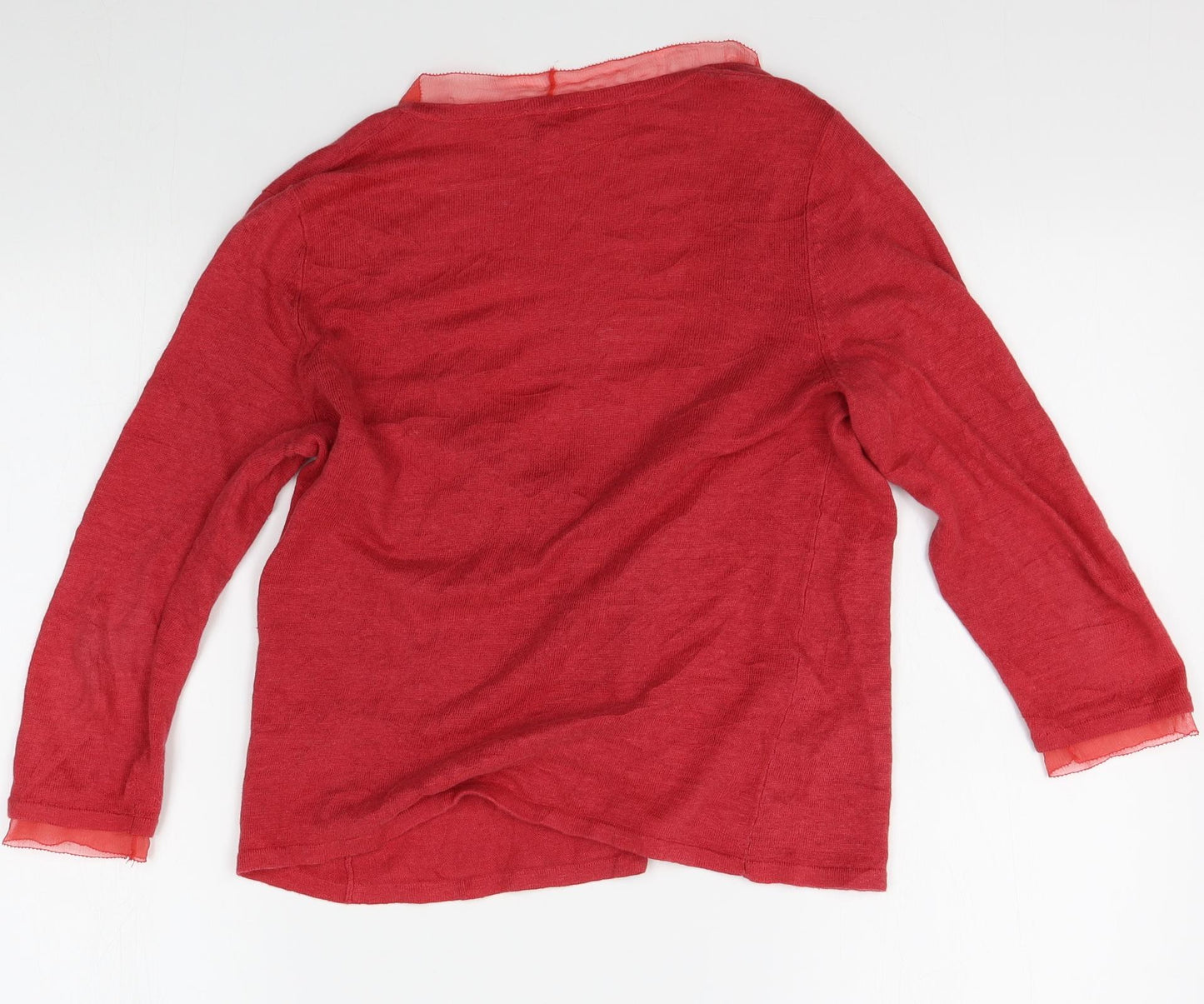 EAST Womens Red   Cardigan Jumper Size 12