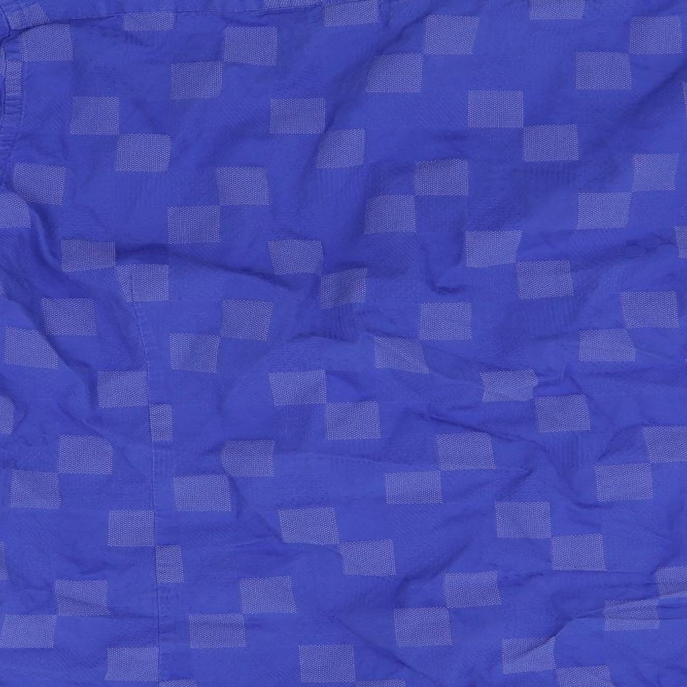 Hawes & Curtis Mens Blue    Button-Up Size L