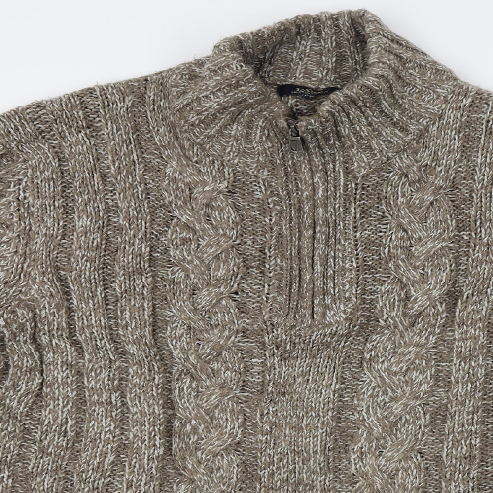 Easy Womens Beige   Pullover Jumper Size XL