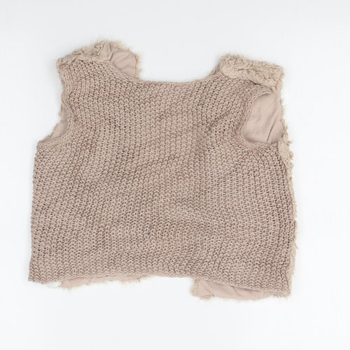 Primark Girls Pink   Gilet Jacket Size 7-8 Years