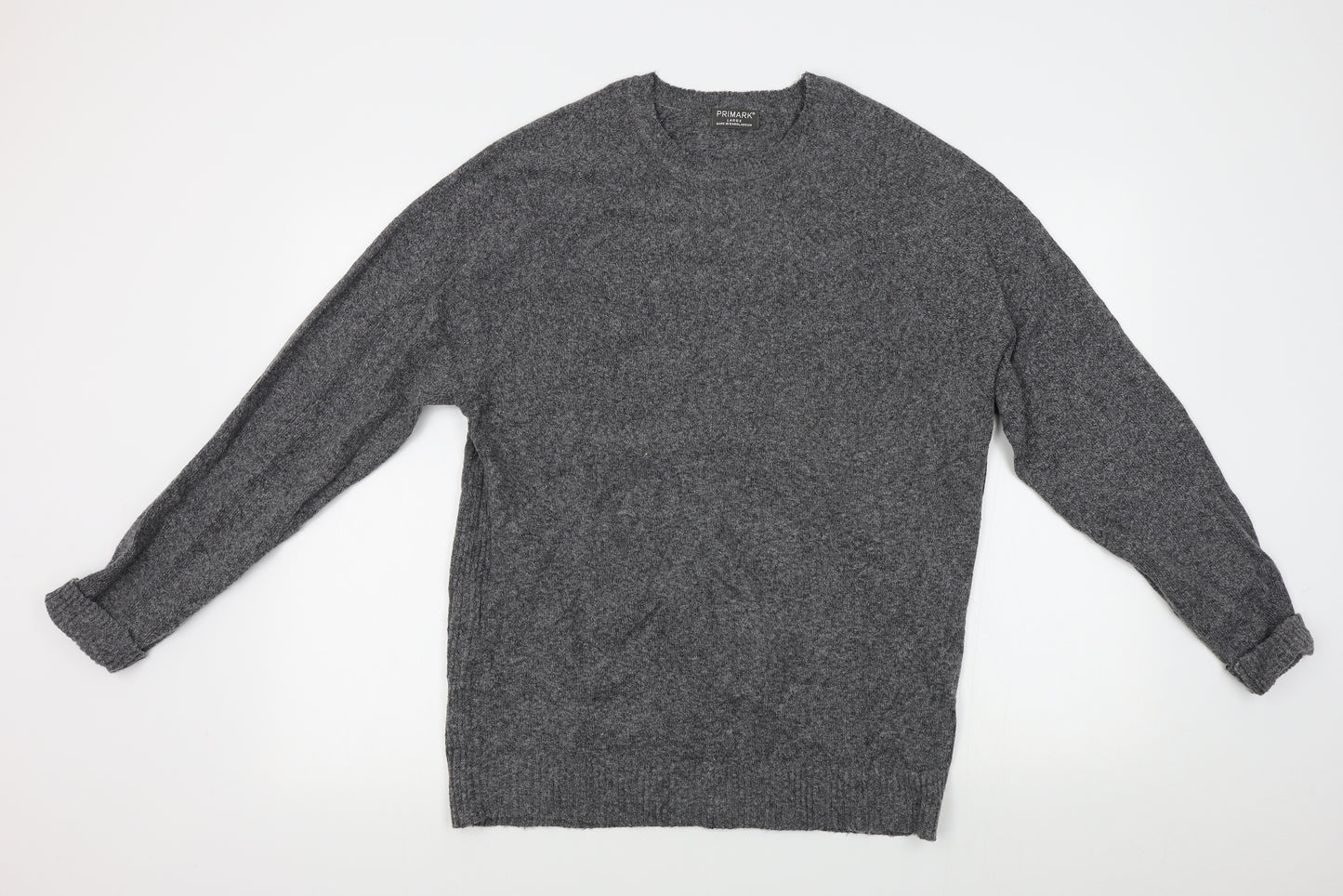 Primark Mens Grey   Pullover Jumper Size L