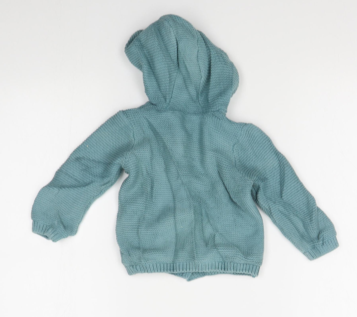 M&S Baby Blue   Cardigan Jumper Size 12-18 Months