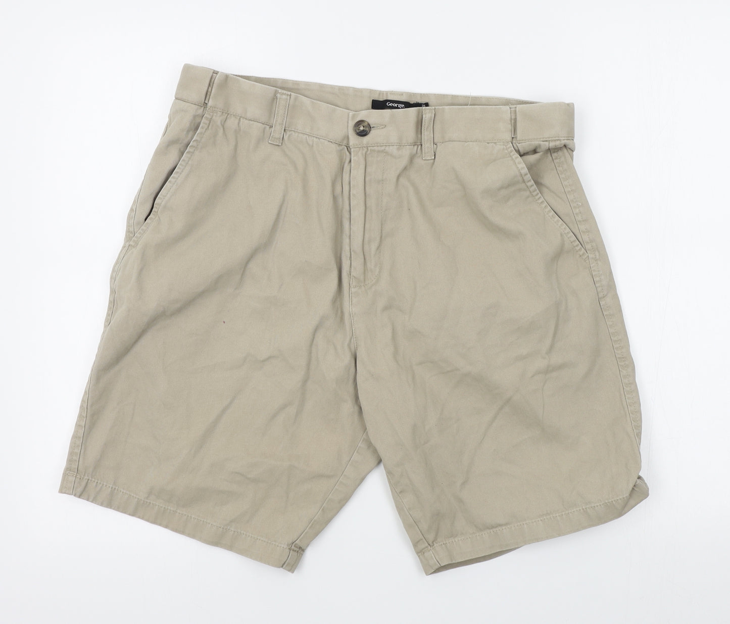 George Mens Beige   Bermuda Shorts Size 36