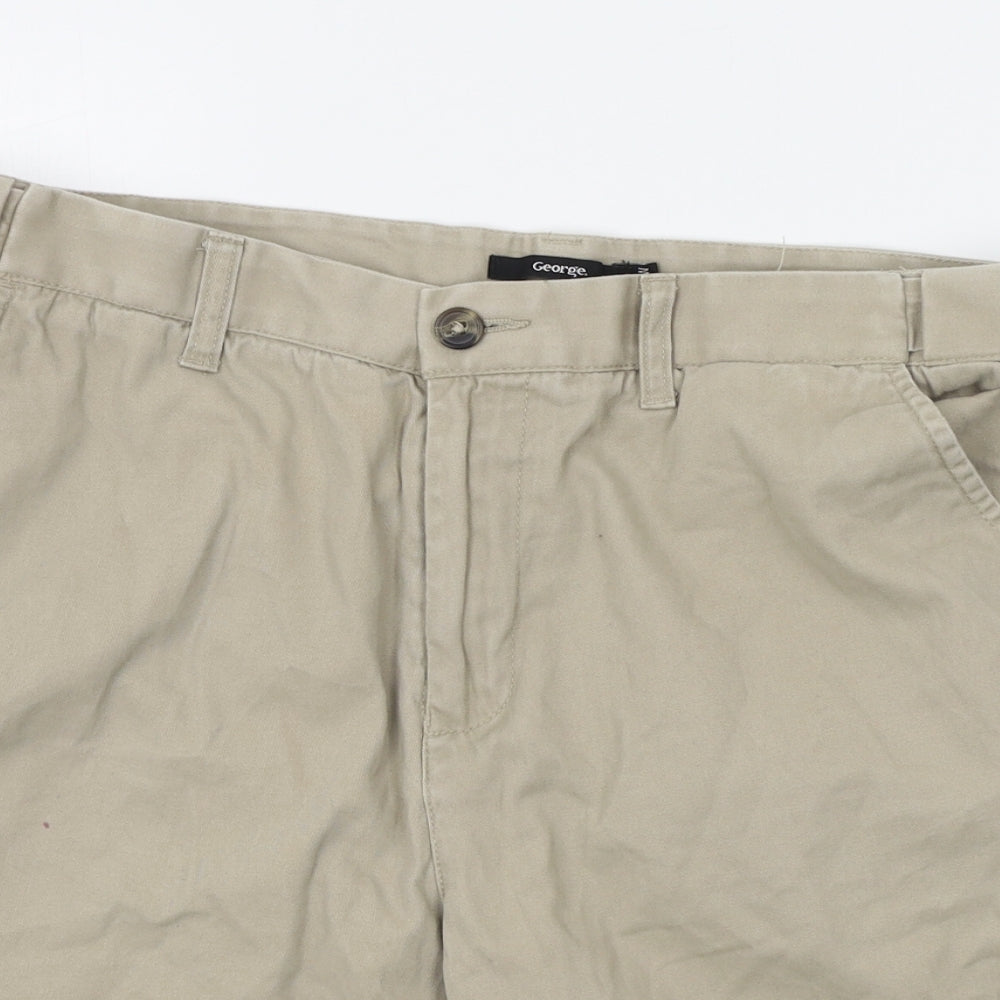 George Mens Beige   Bermuda Shorts Size 36