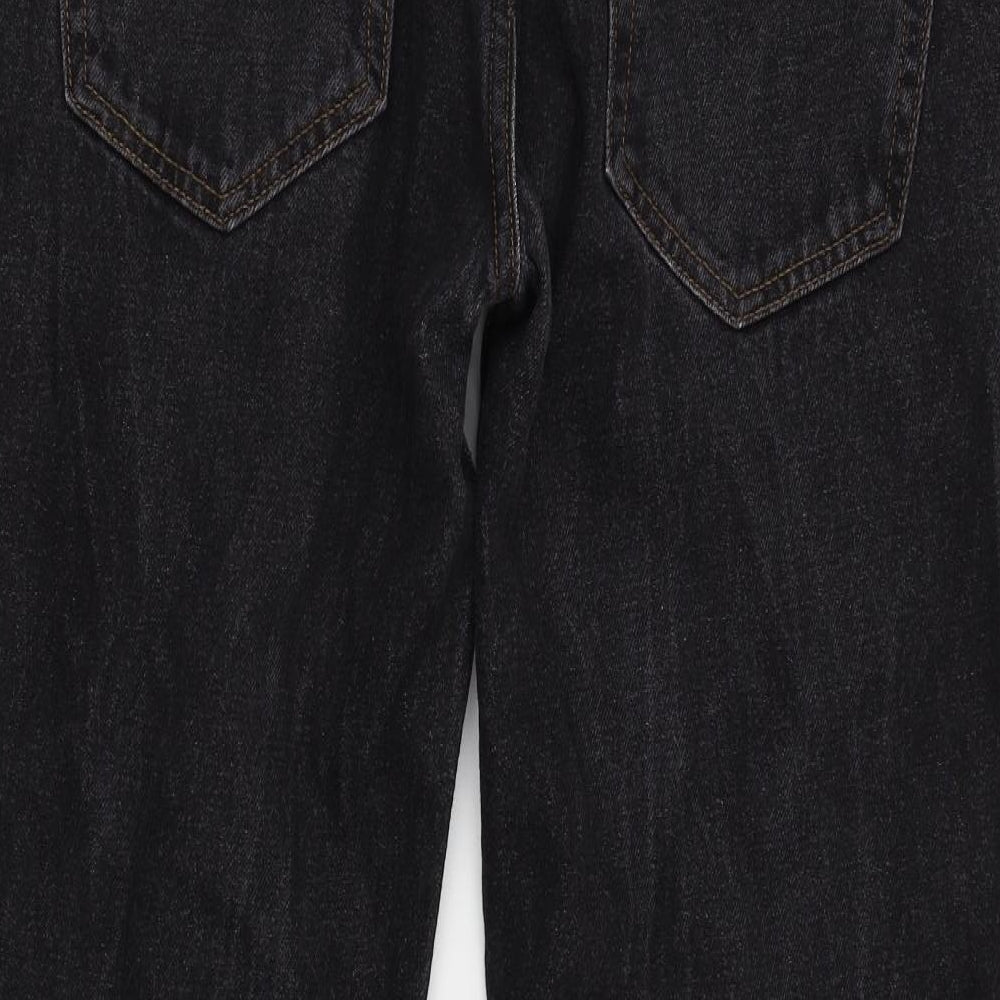 George Mens Black   Straight Jeans Size 32 L30 in